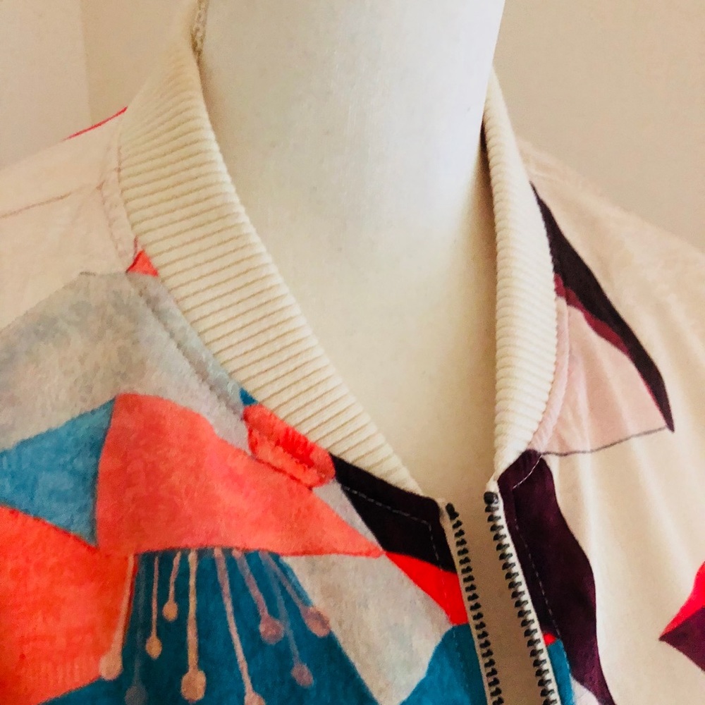 Anteopologie light weight geo art bomber - Picture 5 of 6